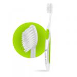 Зубна щітка Nano Silver зелена 104747