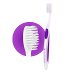 Зубна щітка Nano Silver фіолетова 104968